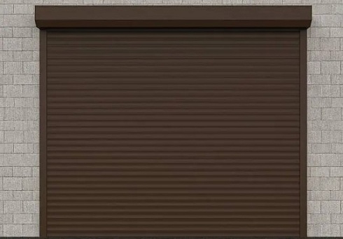 Рольставни для гаража (рулонные ворота) Алютех Trend с алюминиевым профилем PD/77 с доставкой в Новороссийске 
