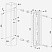 Комплект врезного замка для калиток и ворот Locinox (Бельгия) H-METAL-SET-54М — ручки, личинка, ответная планка, декоративные накладки